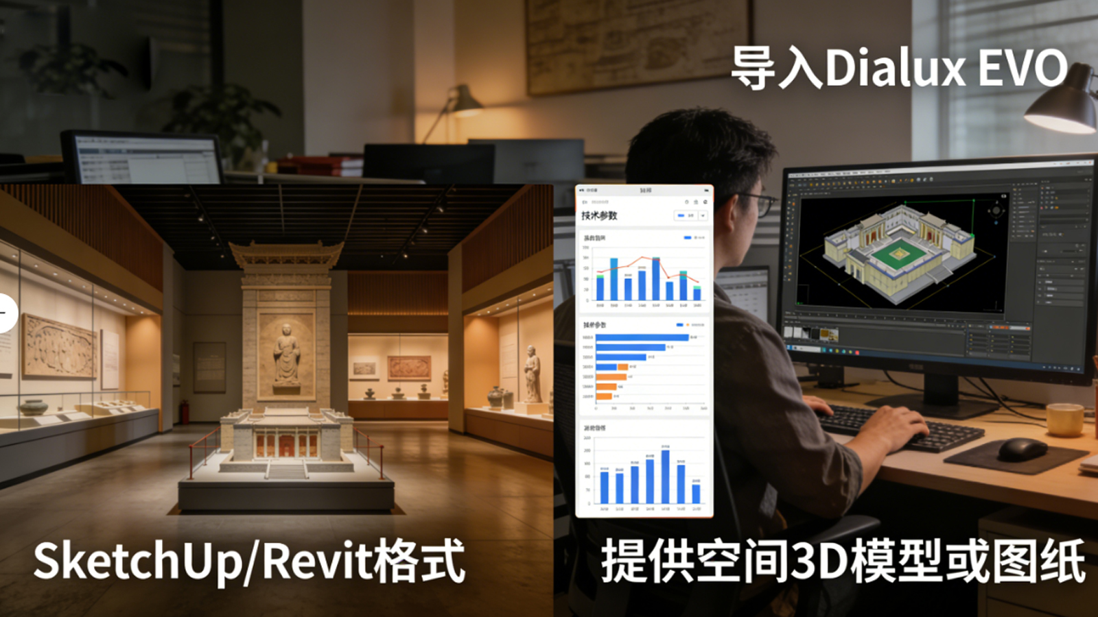 在方案初期，如何讓我和客戶更直觀地預見到燈光效果？